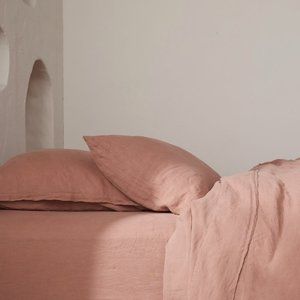 PARACHUTE - LINEN - KING SIZE - FITTED SHEET ONLY - CLAY